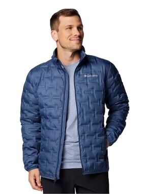 Columbia mens Delta Ridge Ii Down Jacket Down Coat dark mountain